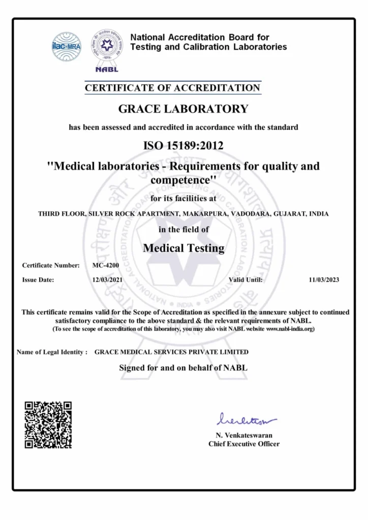 Ilac-Mra Certificate