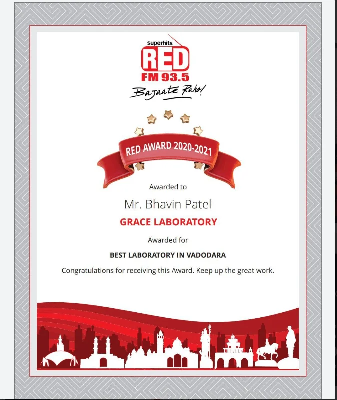 RED FM 9.5 Awarded to grace lab