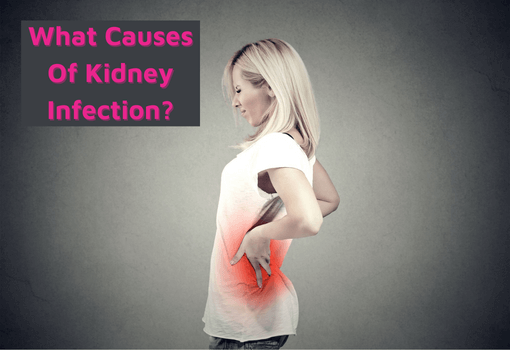 What causes of kidney infection