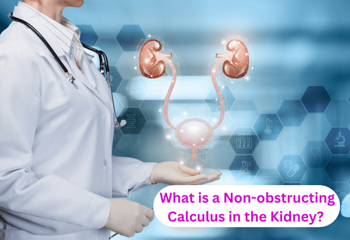 What is a Non-obstructing Calculus in the Kidney 