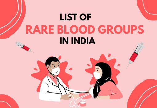 List of Rare Blood Groups in India 